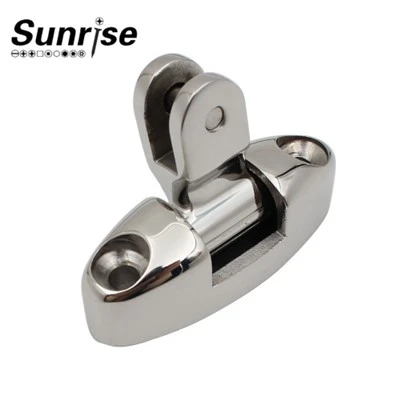 SS316 Deck taċ-ċappetta Swing Mountain Seat Yacht Sunshade Accessories