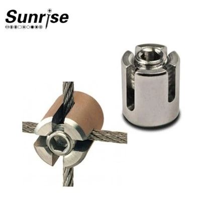 Azzar li ma jsaddadx 316 slot cross clamp / clamp tal-ħabel tal-wajer