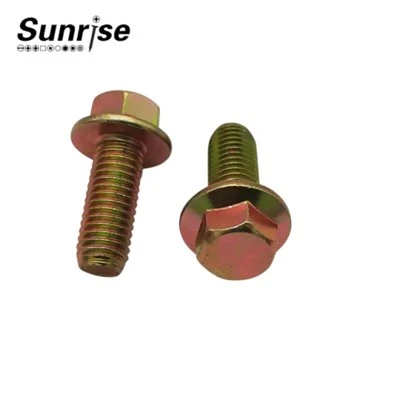 Isfar Żingu Plated DIN6923 Hex Flanġ Bolt